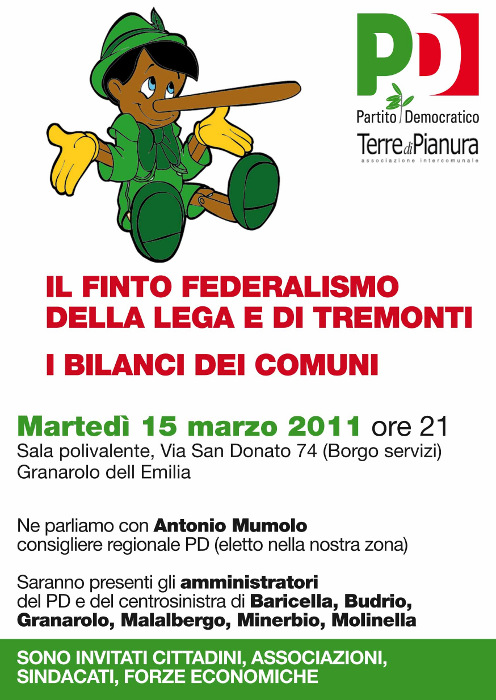 Incontro sul federalismo e sui bilanci dei comuni