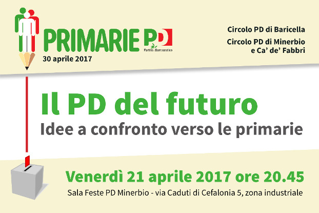 Il PD del futuro, idee a confronto verso le Primarie