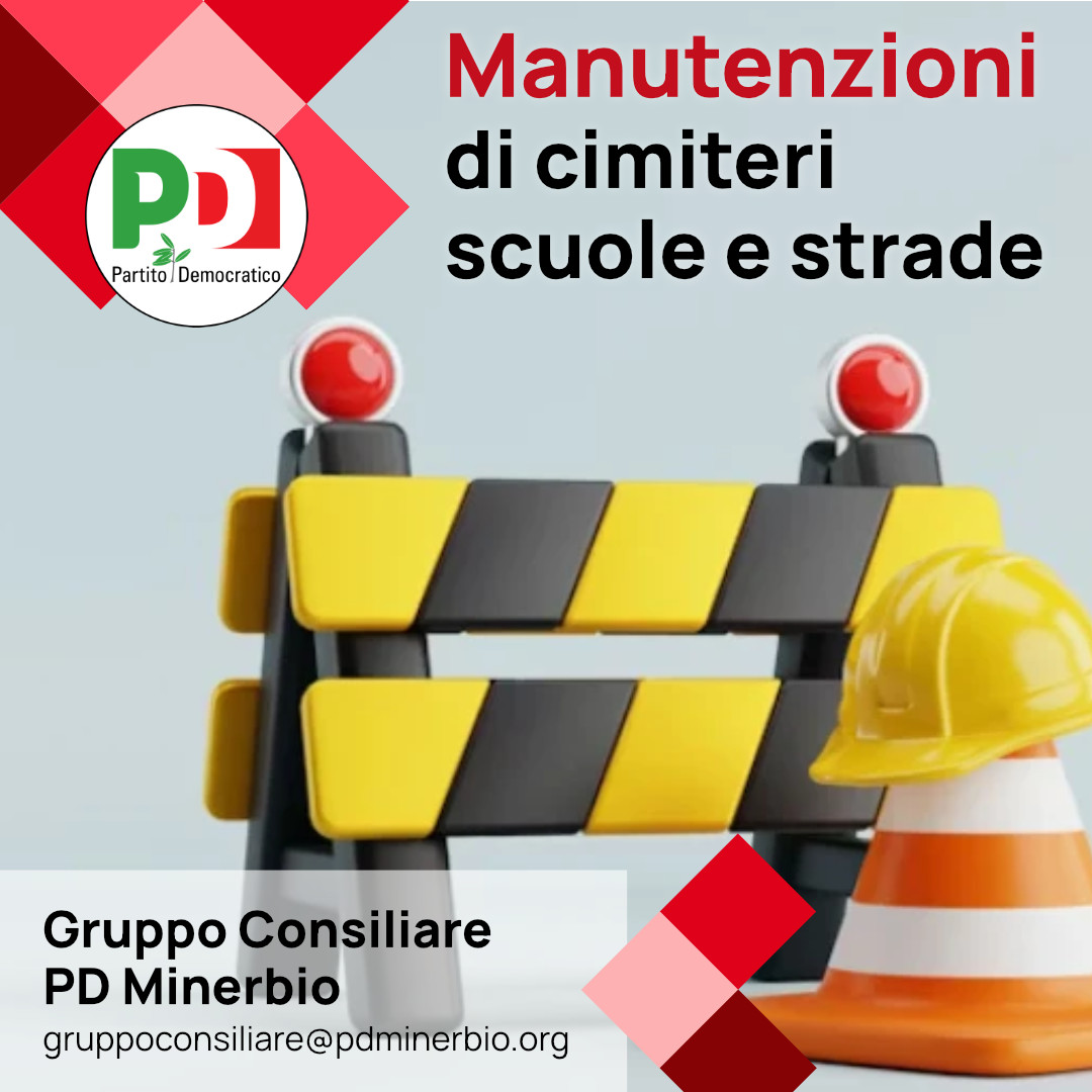 Manutenzioni di cimiteri, scuole e strade